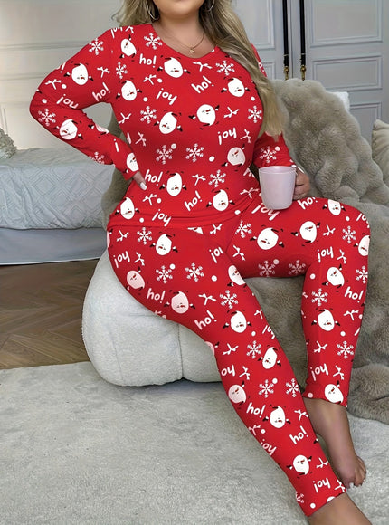 KissICON Cozy Curve Christmas Lounge Set – Warm