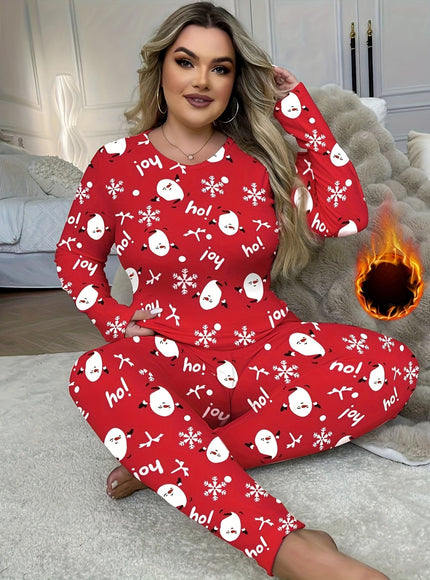 KissICON Cozy Curve Christmas Lounge Set – Warm