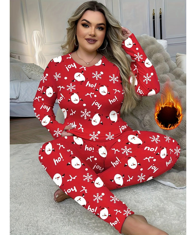 KissICON Cozy Curve Christmas Lounge Set – Warm