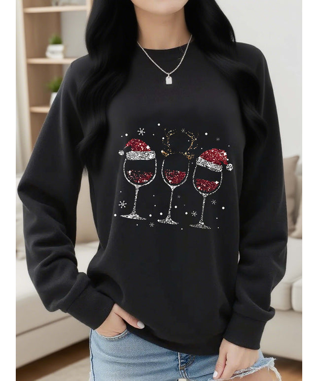 KissICON Cozy Curve Christmas Wine Santa