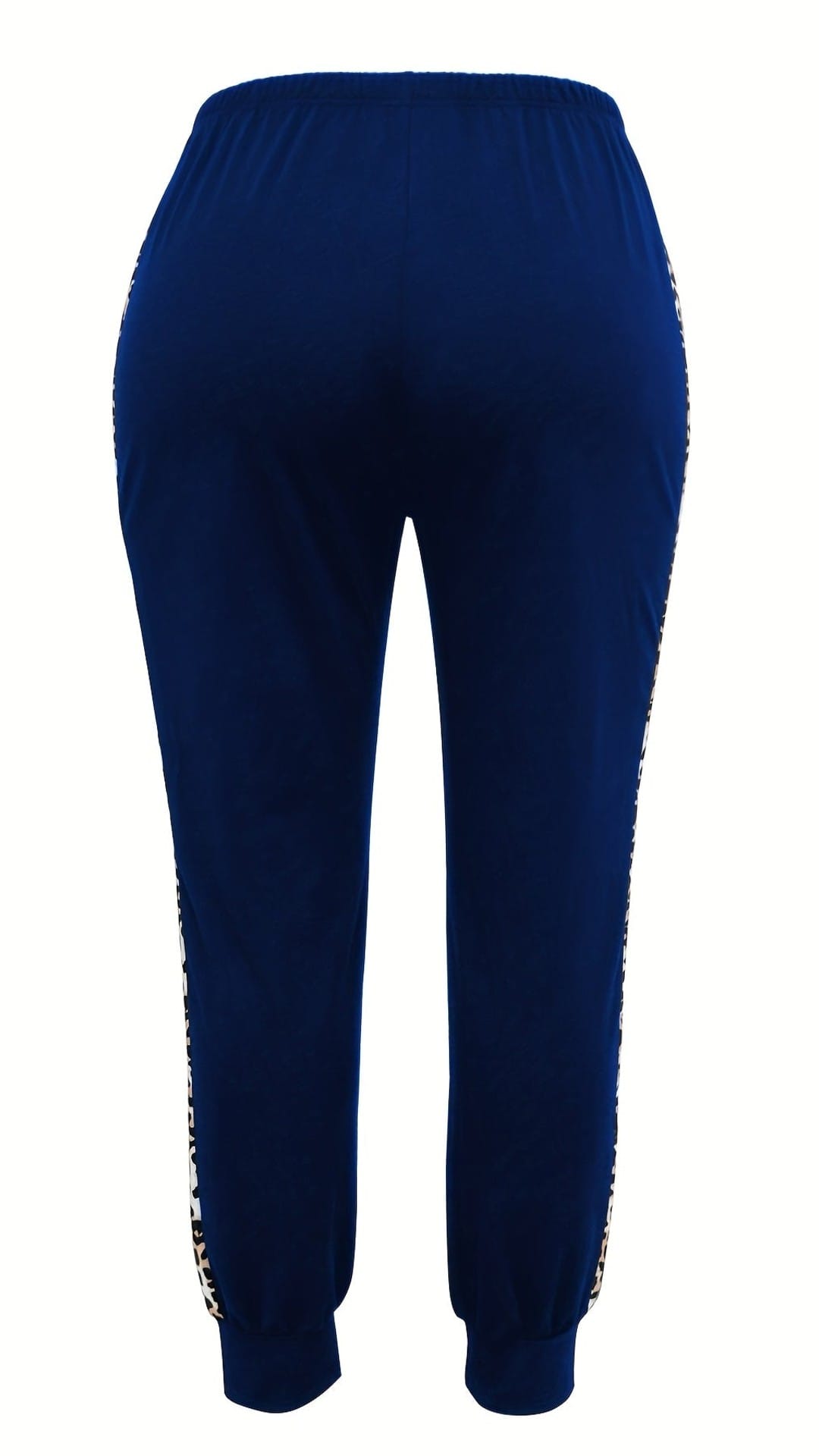 jkthpu-45 Cozy Leopard Print Joggers Womens Comfy Casual Sweatpants