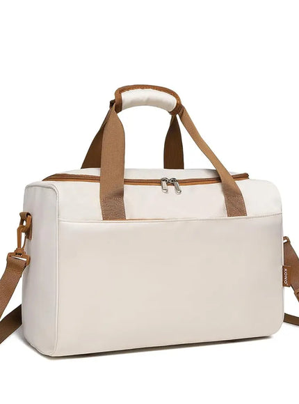 KissICON Cream / United Kingdom Ryanair Approved 20L Underseat Cabin Bag for Air Travel