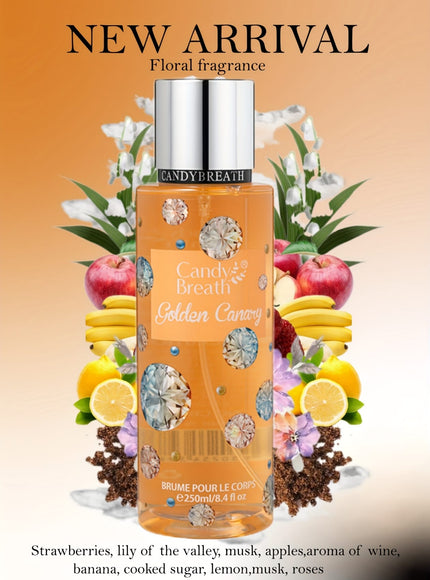 KissICON created-emerald Tropical Citrus Floral Body Mist Freshness