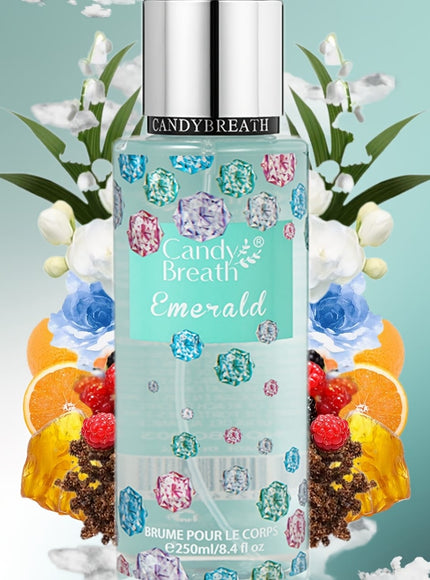 KissICON created-emerald Tropical Citrus Floral Body Mist Freshness