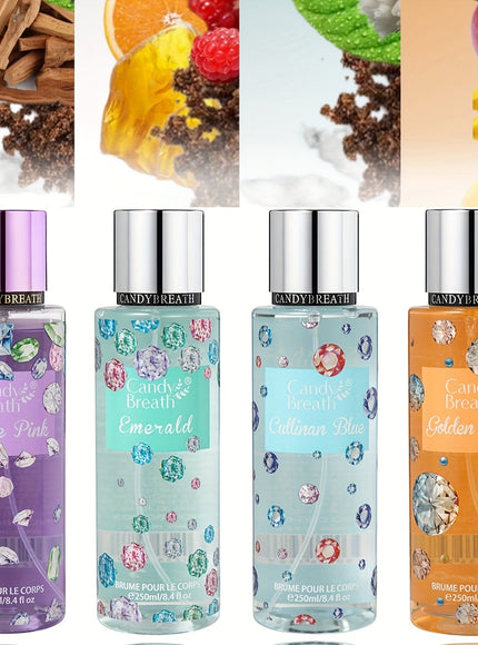 KissICON created-emerald Tropical Citrus Floral Body Mist Freshness