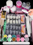 Crystal powder + crystal liquid