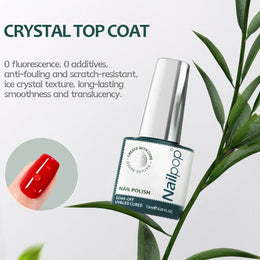 KissICON CRYSTAL TOP COAT Kiss Icon Nailpop Gel Liner Polish 8ml Colors