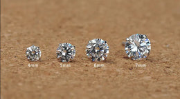 KissICON Crystal Zircon Real 925 Sterling Silver Earrings Channel  Cubic Zirconia Silver Stud Earrings for Women Sterling Silver Jewelry