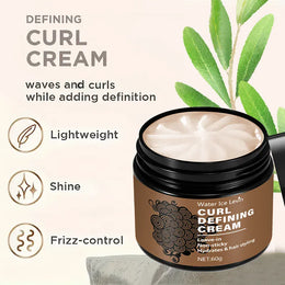 KissICON Curly Hair Styling Cream Anti Frizz Smooth Glossy