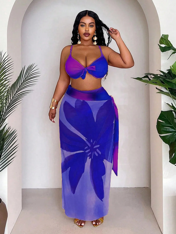 Curve 3pcs Set – Ombre Gradient Print