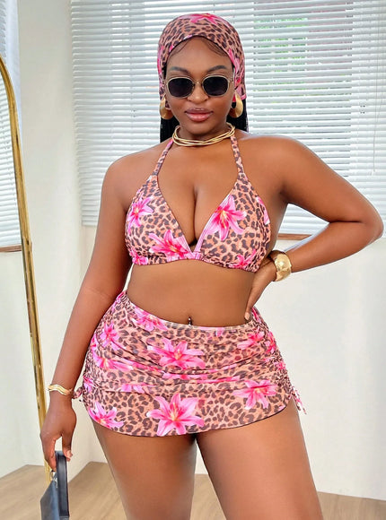 KissICON Curve 4pcs Set – Random Print Halter