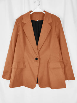 KissICON Curve Black Tailored Blazer – Wrinkleresistant Machinewashable
