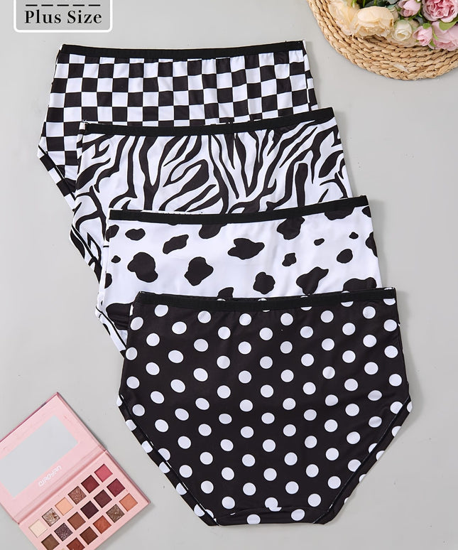 KissICON Curve Comfy Checkered Polka Dot