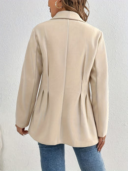 KissICON Curve Elegant Buttonup Blazer – Chic Washable