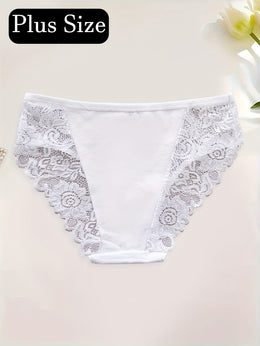 KissICON Curve Elegant Lace Floral Panties