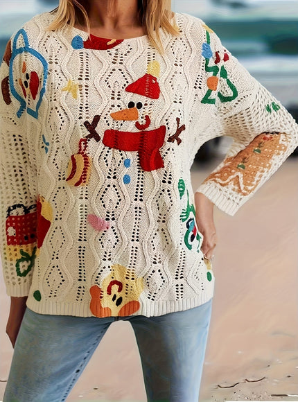 KissICON Curve Gingerbread Cozy Buttonfront Holiday
