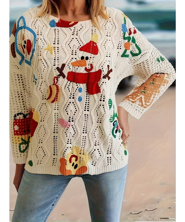 KissICON Curve Gingerbread Cozy Buttonfront Holiday