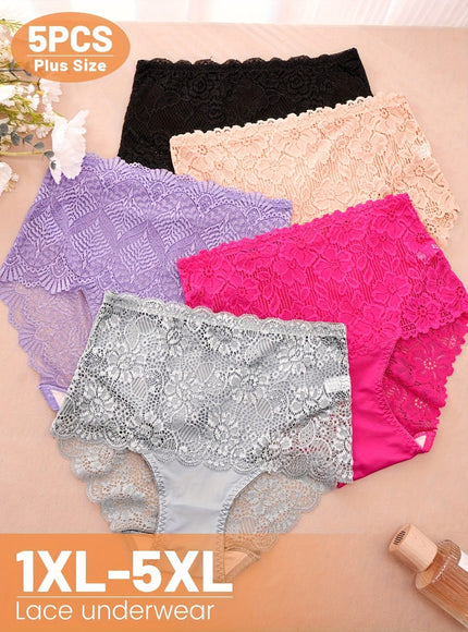KissICON Curve Lace Panties Highwaisted Tummy