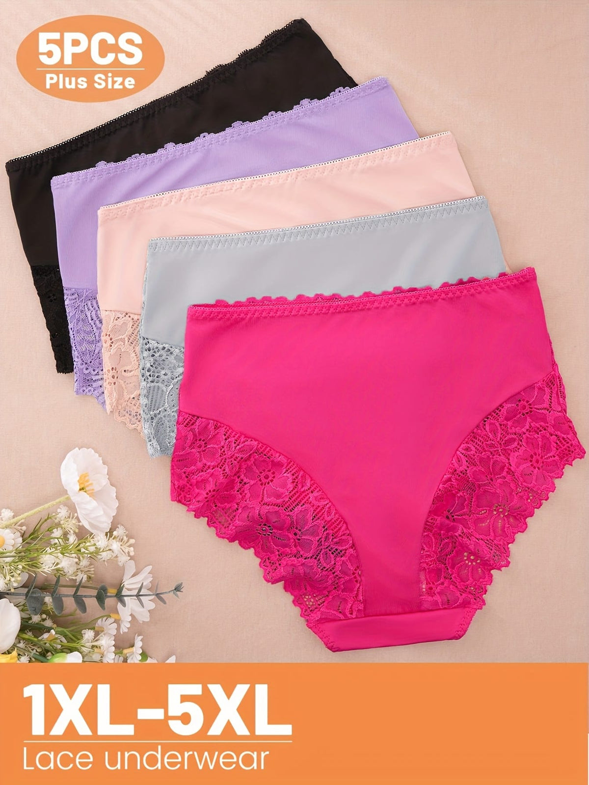 KissICON Curve Lace Panties Highwaisted Tummy