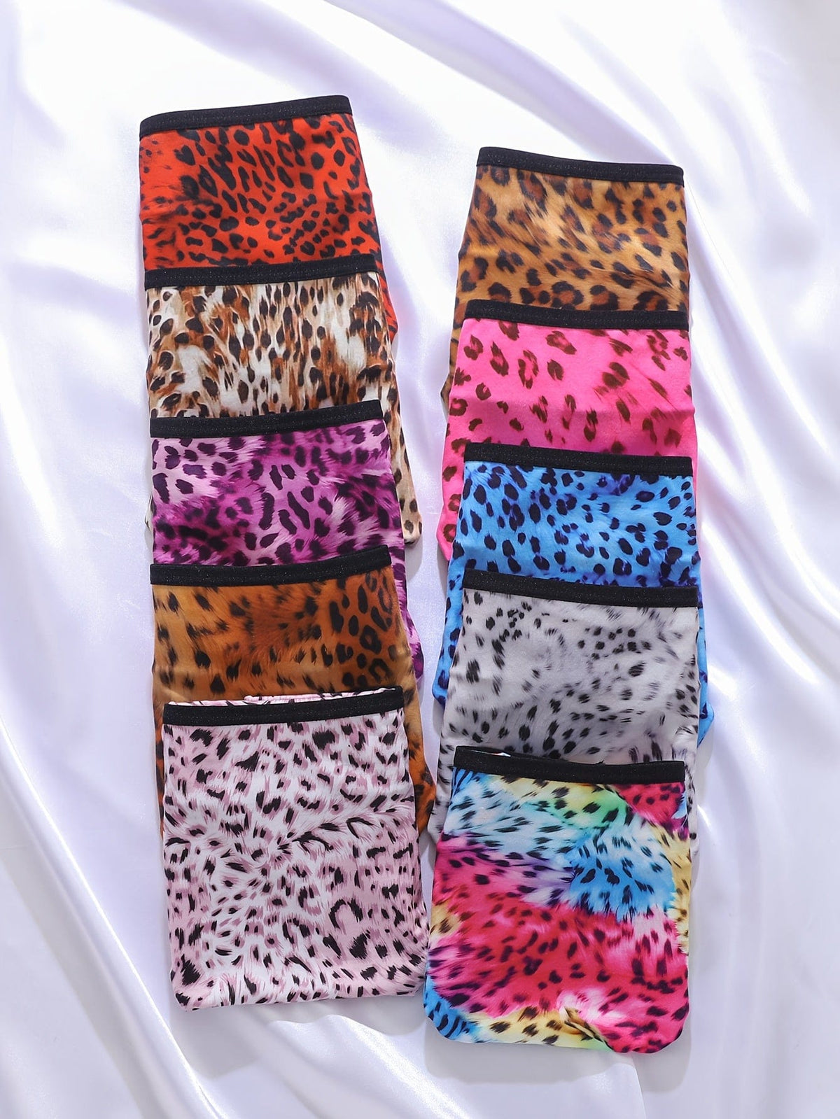 KissICON Curve Leopard Colorblock Briefs – 10pack