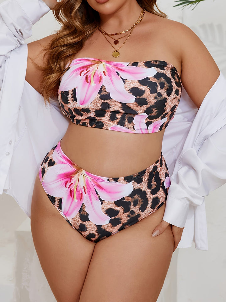 Curve Leopard Print Bikini – Detachable Straps