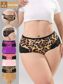 KissICON Curve Panties 6pack Comfy Spliced