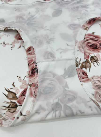 KissICON Curve Rose Print Soft Briefs – 6pack