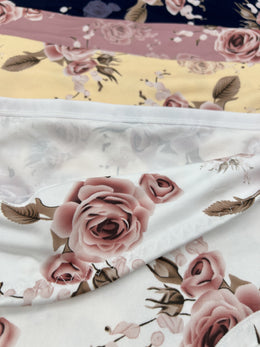 KissICON Curve Rose Print Soft Briefs – 6pack