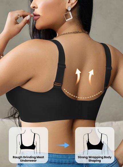 KissICON Curve Seamless Wireless Sports Bras – Effortless