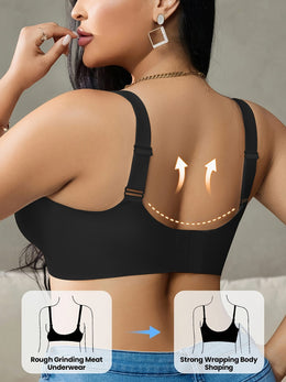 KissICON Curve Seamless Wireless Sports Bras – Effortless