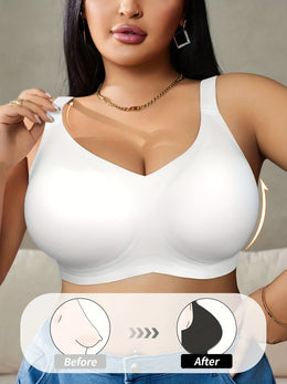 KissICON Curve Seamless Wireless Sports Bras – Effortless