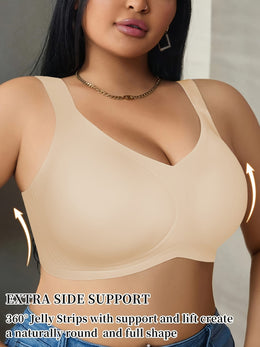 KissICON Curve Seamless Wireless Sports Bras – Effortless