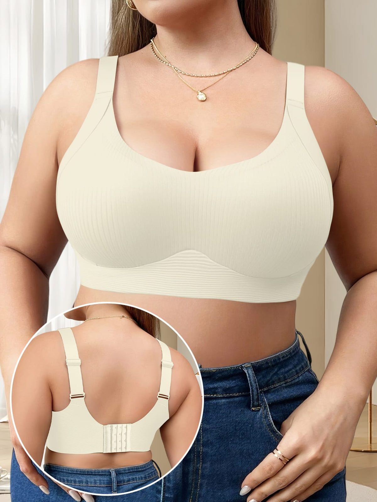 KissICON Curve Sports Bras – Seamless Medium Support
