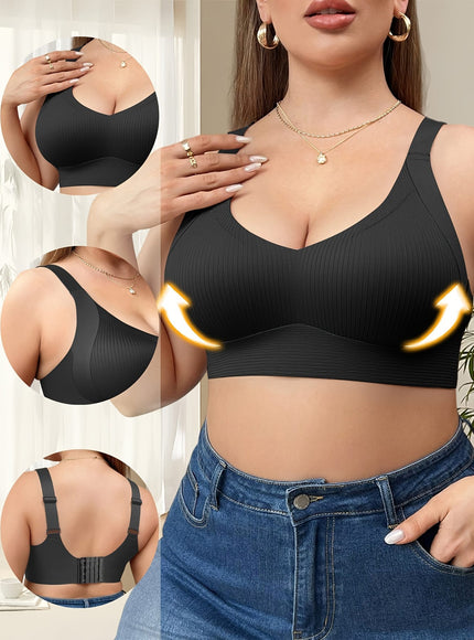 KissICON Curve Sports Bras – Seamless Medium Support