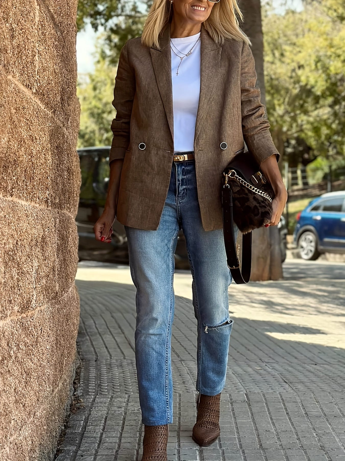 KissICON Curve Springautumn Chic Commuter Suit Jacket