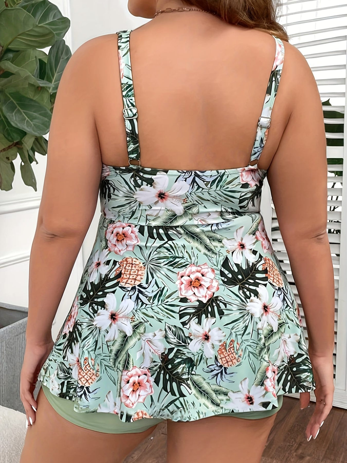 KissICON Curve Tropical Vacay Tankini