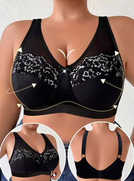 KissICON Curve Wirefree Frontclosure Bra – Back