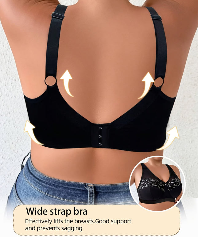 KissICON Curve Wirefree Frontclosure Bra – Back