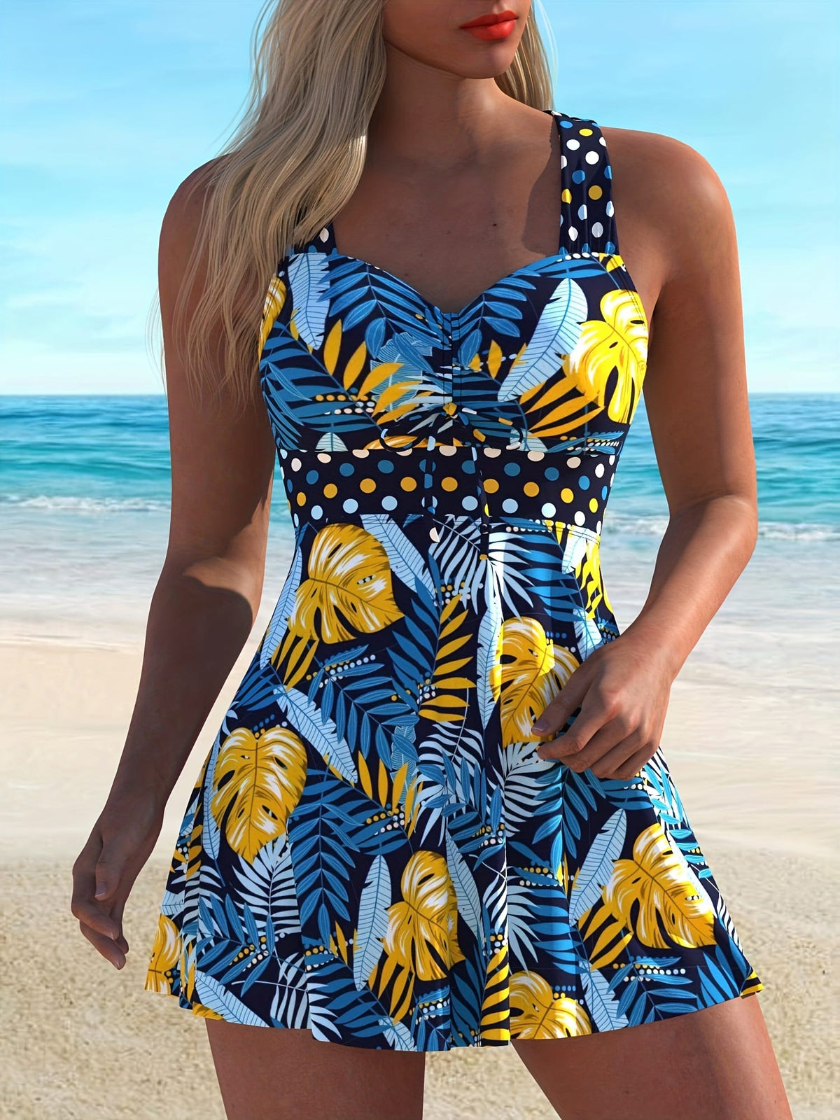 KissICON Curvy Confidence Curve Tankini