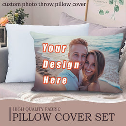 KissICON Custom DoubleSided Photo Pillowcase  Perfect Gift