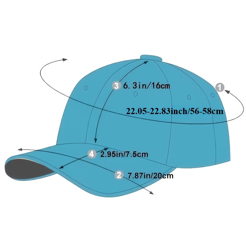 KissICON Custom Embroidered Baseball Cap Your Text Your Style