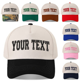 KissICON Custom Embroidered Baseball Cap Your Text Your Style