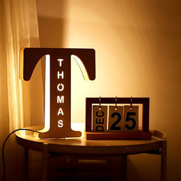 KissICON Custom LED Name Lamp Personal Gift for Lovers  Family