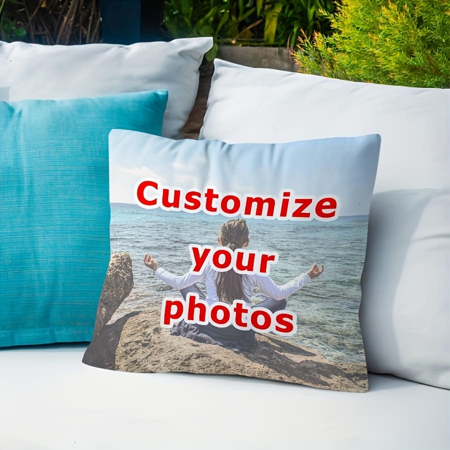 KissICON Custom Made / 1pc Customizable 177 Polyester Pillowcase  SingleSided Print