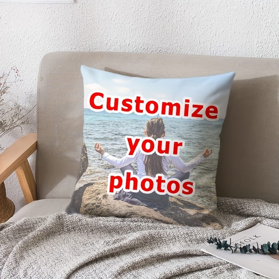 KissICON Custom Made / 1pc Customizable 177 Polyester Pillowcase  SingleSided Print