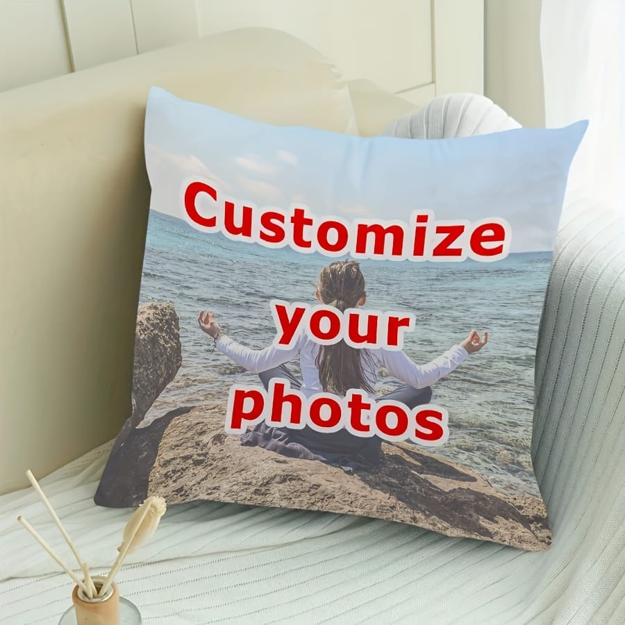 KissICON Custom Made / 1pc Customizable 177 Polyester Pillowcase  SingleSided Print