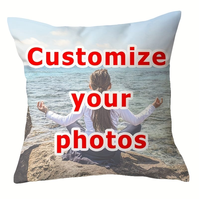 KissICON Custom Made / 1pc Customizable 177 Polyester Pillowcase  SingleSided Print