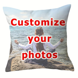 KissICON Custom Made / 1pc Customizable 177 Polyester Pillowcase  SingleSided Print