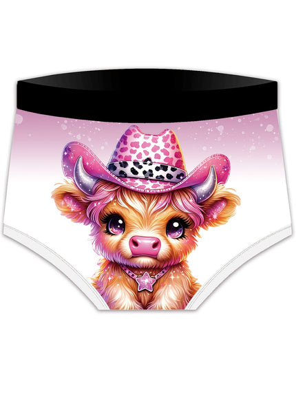 KissICON Cute Comfy Curve Cartoon Panties