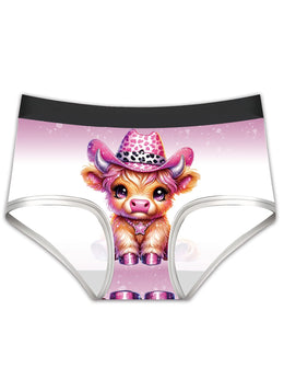 KissICON Cute Comfy Curve Cartoon Panties